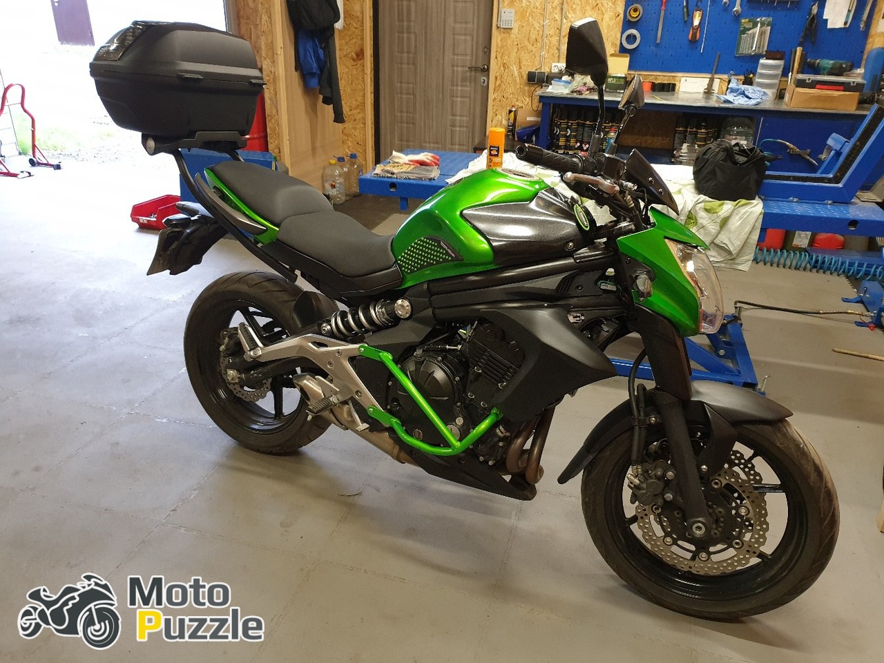 Осмотр мотоцикла Kawasaki ER-6N 2013г.